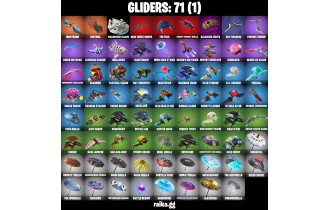 UNIQUE -  Sub Commander, Take The L  [38 Skins, 450 Vbucks, 64 Axes, 67 Emotes, 71 Gliders and MORE!]