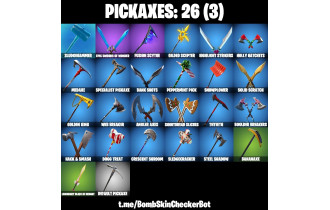 UNIQUE - Midas Fully Golden, Brutus Golden  [24 Skins, 400 Vbucks, 26 Axes, 29 Emotes, 31 Gliders and MORE!]