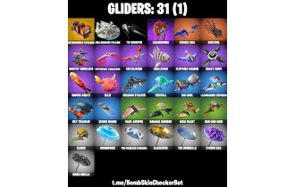 UNIQUE - Midas Fully Golden, Brutus Golden  [24 Skins, 400 Vbucks, 26 Axes, 29 Emotes, 31 Gliders and MORE!]