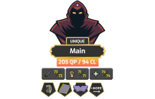 Main | Starter | TTL: 1286 | CL: 94 | QP: 205 [Ava's, MM1, DS2, Void, Lunars, Piety + MORE!]