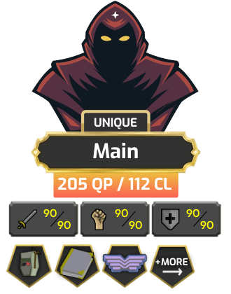 Main | Starter | TTL: 1326 | CL: 112 | QP: 205 [Ava's, MM1, DS2, Void, Lunars, Piety + MORE!]
