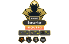 Berserker | TTL: 1151 | CL: 83 | QP: 181 [Infernal, Dizana's Quiver, B Gloves, Ava's, MM1, Void, Mithril Gloves, Lunars + MORE!]