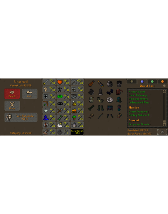 Berserker | TTL: 1151 | CL: 83 | QP: 181 [Infernal, Dizana's Quiver, B Gloves, Ava's, MM1, Void, Mithril Gloves, Lunars + MORE!]