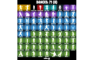 UNIQUE - Silver Surfer,  Groot  [76 Skins, 950 Vbucks, 93 Axes, 71 Emotes, 91 Gliders and MORE!]