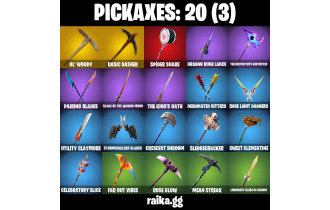 UNIQUE - OG STW,  Warpaint  [11 Skins, 350 Vbucks, 20 Axes, 10 Emotes,18 Gliders and MORE!]