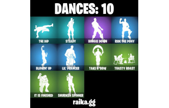 UNIQUE - OG STW,  Warpaint  [11 Skins, 350 Vbucks, 20 Axes, 10 Emotes,18 Gliders and MORE!]