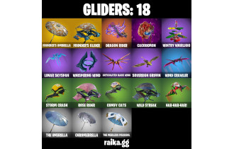 UNIQUE - OG STW,  Warpaint  [11 Skins, 350 Vbucks, 20 Axes, 10 Emotes,18 Gliders and MORE!]