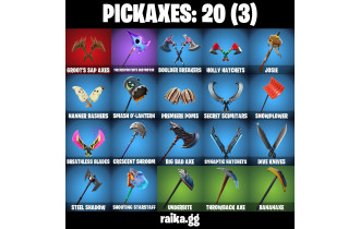 UNIQUE - Cloud Striker , Neo Versa [9 Skins, 200 Vbucks, 20 Axes, 14 Emotes and MORE!]