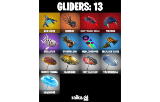 UNIQUE - Cloud Striker , Neo Versa [9 Skins, 200 Vbucks, 20 Axes, 14 Emotes and MORE!]