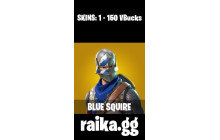 UNIQUE - Blue Squire, Squire Shield  [1 Skins, 150 Vbucks, 2 Gliders and MORE!]