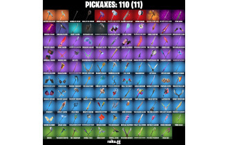 UNIQUE -  Trailblazer ,  Tai  [104 Skins, 50 Vbucks, 110 Axes, 86 Emotes, 100 Gliders and MORE!]