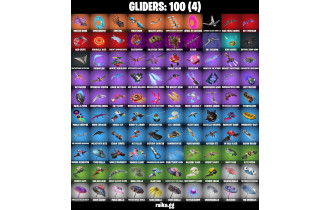 UNIQUE -  Trailblazer ,  Tai  [104 Skins, 50 Vbucks, 110 Axes, 86 Emotes, 100 Gliders and MORE!]