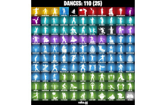 UNIQUE - Lexa, Mave [106 Skins, 350 Vbucks, 146 Axes, 110 Emotes and MORE!]