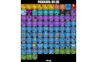 UNIQUE - OG STW , The Ice King [104 Skins, 355 Vbucks, 93 Axes, 94 Emotes, 84 Gliders and MORE!]
