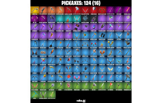 UNIQUE - Renegade Lynx , Felina  [112 Skins, 800 Vbucks, 124 Axes, 97 Emotes,104 Gliders and MORE!]