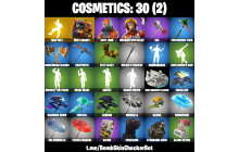 UNIQUE -  Take The L ,  [2 Skins, 6 Axes, 6 Emotes, 10 Gliders and MORE!]