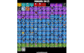 UNIQUE - Travis Scott , Grind  [141 Skins, 1600 Vbucks, 134 Axes, 163 Emotes, 151 Gliders and MORE!]