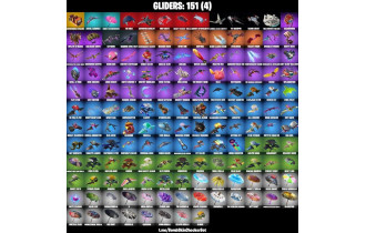 UNIQUE - Travis Scott , Grind  [141 Skins, 1600 Vbucks, 134 Axes, 163 Emotes, 151 Gliders and MORE!]
