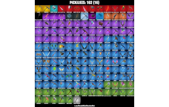 UNIQUE -  Floss, Royale Knight [185 Skins, 1450 Vbucks, 162 Axes, 186 Emotes, 160 Gliders and MORE!]