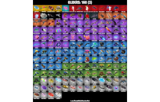 UNIQUE -  Floss, Royale Knight [185 Skins, 1450 Vbucks, 162 Axes, 186 Emotes, 160 Gliders and MORE!]