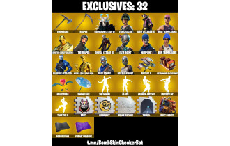UNIQUE -  Floss, Royale Knight [185 Skins, 1450 Vbucks, 162 Axes, 186 Emotes, 160 Gliders and MORE!]