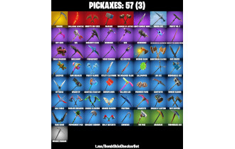 UNIQUE - Ikonik, Scenario  [65 Skins, 850 Vbucks, 57 Axes, 82 Emotes, 69 Gliders and MORE!]
