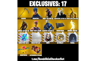 UNIQUE - Omega (Stage 5) , OG STW  [102 Skins, 1250 Vbucks, 74 Axes, 88 Emotes, 78 Gliders and MORE!]