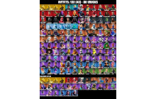 UNIQUE - Psycho Bandit, Midas (Fully Golden) [132 Skins, 80 Vbucks, 113 Axes, 84 Emotes, 94 Gliders and MORE!]