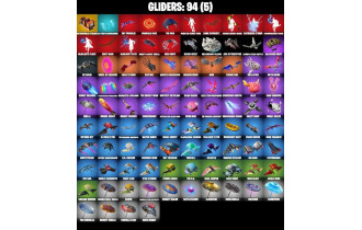 UNIQUE - Psycho Bandit, Midas (Fully Golden) [132 Skins, 80 Vbucks, 113 Axes, 84 Emotes, 94 Gliders and MORE!]