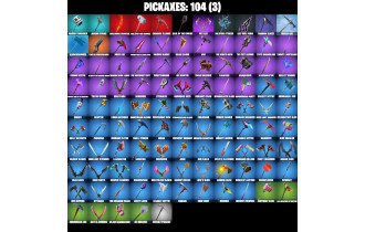 UNIQUE - Powder , Spider Man [108 Skins, 850 Vbucks, 104 Axes, 100 Emotes, 106 Gliders and MORE!]