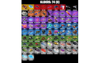 UNIQUE - Dark Skully, Rogue Agent [91 Skins, 300 Vbucks, 70 Axes, 79 Emotes, 74 Gliders and MORE!]