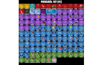 UNIQUE - The Reaper, Omega (Stage 5) [191 Skins, 60 Vbucks, 127 Axes, 129 Emotes, 111 Gliders and MORE!]