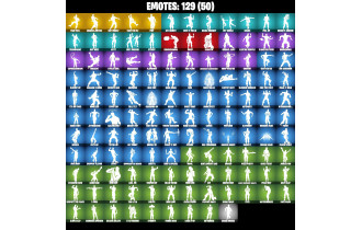 UNIQUE - The Reaper, Omega (Stage 5) [191 Skins, 60 Vbucks, 127 Axes, 129 Emotes, 111 Gliders and MORE!]