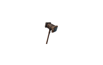 Rare Two Hand Mace [400+ Physical DPS and +(3-4) to Melee Skills]