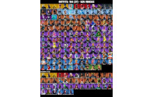UNIQUE - OG STW, Hot Marat [154 Skins, 525 Vbucks, 114 Axes, 126 Emotes, 115 Gliders and MORE!]