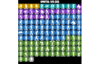 UNIQUE - Fishstick (World Cup), The Reaper [162 Skins, 450 Vbucks, 92 Axes, 123 Emotes, 103 Gliders and MORE!]