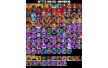 UNIQUE - Hot Marat, Ragnarok (Stage 6) [108 Skins, 400 Vbucks, 109 Axes, 102 Emotes, 115 Gliders and MORE!]