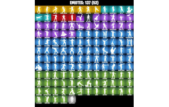 UNIQUE - Black Knight, AC/DC [123 Skins, 215 Vbucks, 102 Axes, 137 Emotes, 106 Gliders and MORE!]