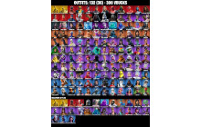 UNIQUE - Jill Valentine, Merry Minty Pickaxe [132 Skins, 300 Vbucks, 107 Axes, 68 Emotes, 87 Gliders and MORE!]