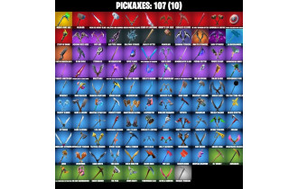 UNIQUE - Jill Valentine, Merry Minty Pickaxe [132 Skins, 300 Vbucks, 107 Axes, 68 Emotes, 87 Gliders and MORE!]