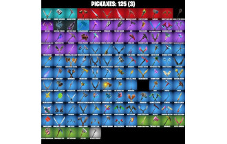 UNIQUE - Midas (Fully Golden), Take The Elf [104 Skins, 800 Vbucks, 125 Axes, 100 Emotes, 118 Gliders and MORE!]