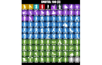 UNIQUE - Midas (Fully Golden), Take The Elf [104 Skins, 800 Vbucks, 125 Axes, 100 Emotes, 118 Gliders and MORE!]