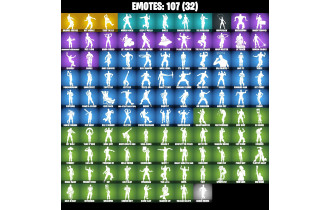 UNIQUE - Hot Marat, Take The Elf [110 Skins, 500 Vbucks, 90 Axes, 107 Emotes, 85 Gliders and MORE!]