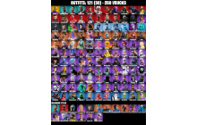 UNIQUE - Ghoul Trooper, Skull Trooper [121 Skins, 250 Vbucks, 131 Axes, 125 Emotes, 88 Gliders and MORE!]
