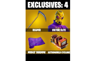 UNIQUE - Ghoul Trooper, Skull Trooper [121 Skins, 250 Vbucks, 131 Axes, 125 Emotes, 88 Gliders and MORE!]