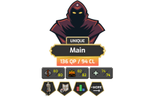 Main | Starter | TTL: 1636 | CL: 94 | QP: 135 [MM1, Graceful, Pets + MORE!]