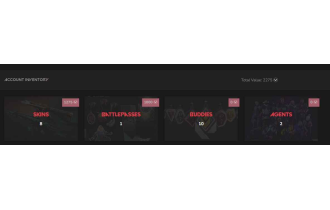 UNIQUE - Unranked - Minima Phantom [2 Agents, 12 LVL, 2x Retrowave Skins and MORE!]
