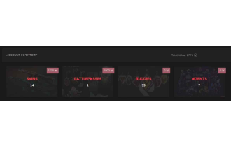 UNIQUE - Unranked - 1x Knife Skin [7 Agents, 34 LVL, Ion Phantom and MORE!]