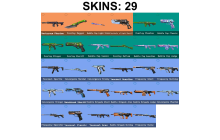 UNIQUE - Bronze 2 - 2x Knife Skins [14 Agents, 90 LVL, Nocturnum Phantom and MORE!]