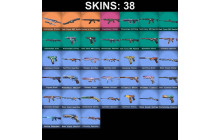 UNIQUE - Silver 3 - 2x Knife Skins [22 Agents, 177 LVL, Task Force 809 Knife and MORE!]